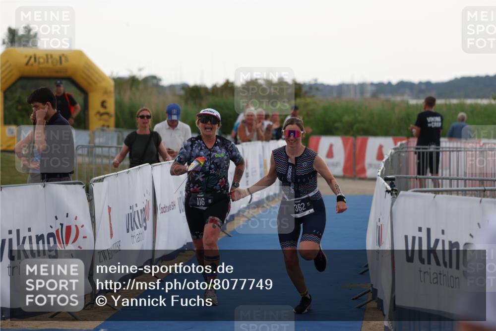 22.06.2025 - Viking Triathlon Yannick Fuchs http://msf.ph/oto/8077749 22.06.2025 16:28:56 Ziel 116, 362 meine-sportfotos.de