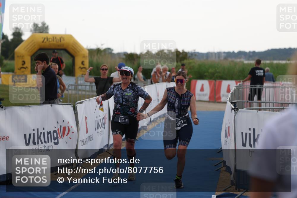 22.06.2025 - Viking Triathlon Yannick Fuchs http://msf.ph/oto/8077756 22.06.2025 16:28:56 Ziel 116, 362 meine-sportfotos.de
