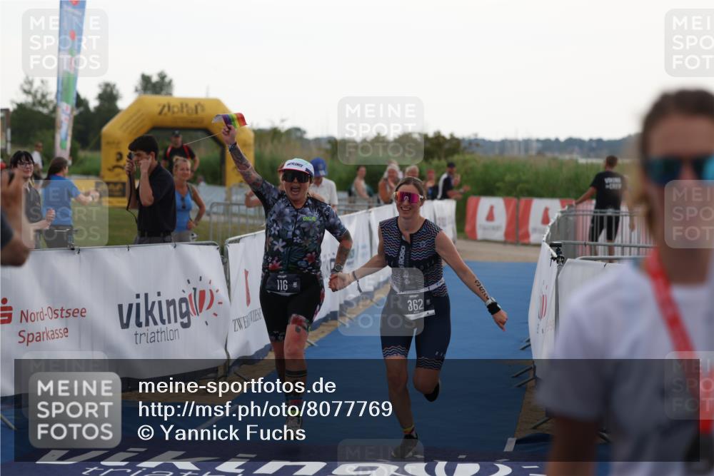 22.06.2025 - Viking Triathlon Yannick Fuchs http://msf.ph/oto/8077769 22.06.2025 16:28:56 Ziel 116, 362 meine-sportfotos.de