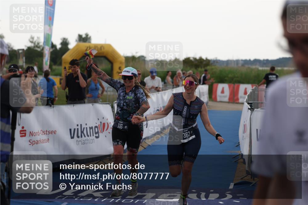 22.06.2025 - Viking Triathlon Yannick Fuchs http://msf.ph/oto/8077777 22.06.2025 16:28:57 Ziel 116, 362 meine-sportfotos.de