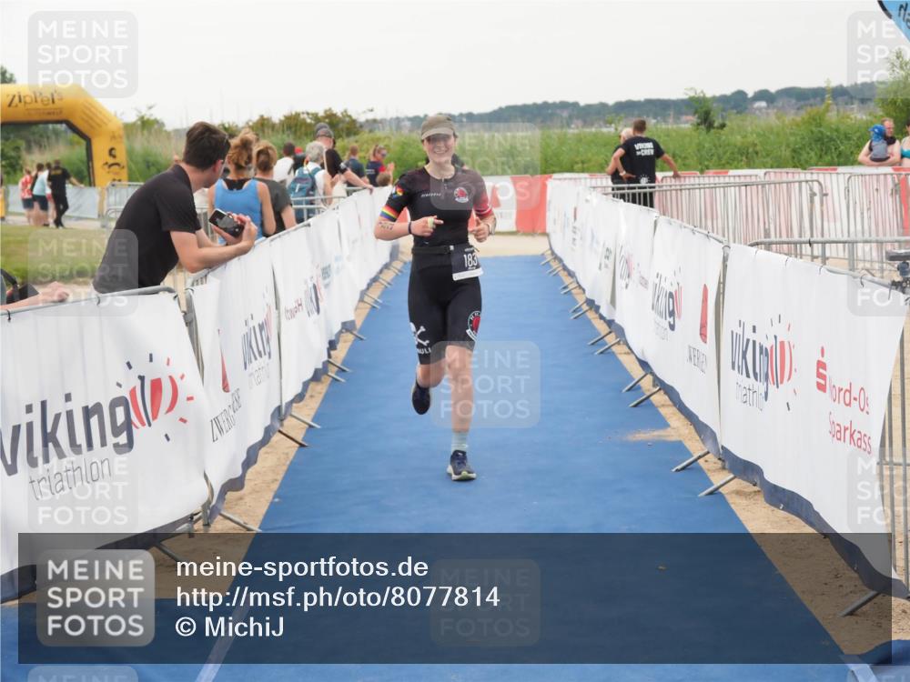 22.06.2025 - Viking Triathlon MichiJ http://msf.ph/oto/8077814 22.06.2025 16:02:56 Ziel 183, 403 meine-sportfotos.de