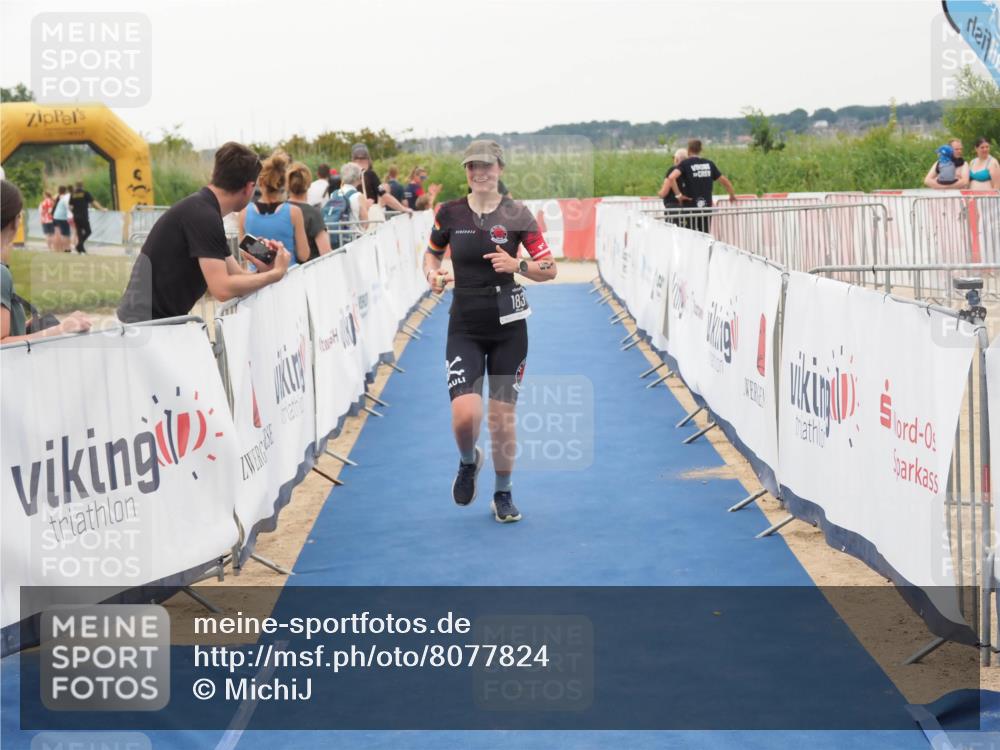 22.06.2025 - Viking Triathlon MichiJ http://msf.ph/oto/8077824 22.06.2025 16:02:56 Ziel 183, 403 meine-sportfotos.de