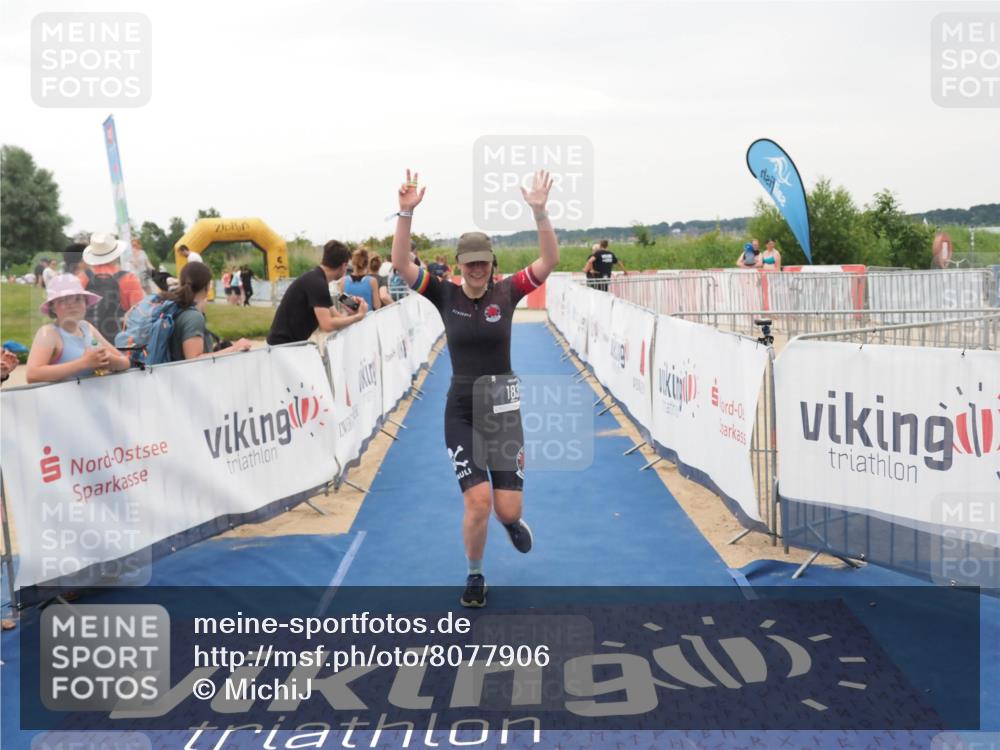 22.06.2025 - Viking Triathlon MichiJ http://msf.ph/oto/8077906 22.06.2025 16:02:57 Ziel 183, 403 meine-sportfotos.de