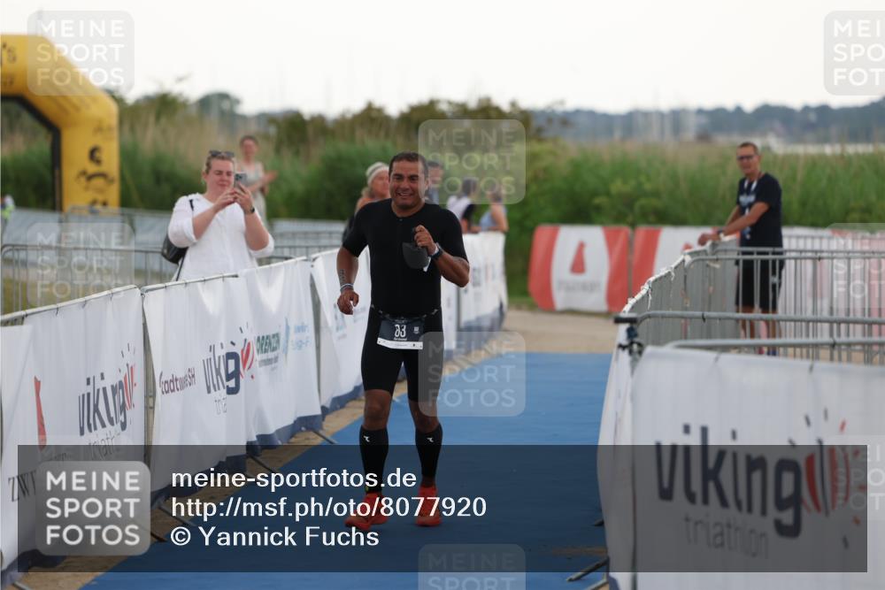 22.06.2025 - Viking Triathlon Yannick Fuchs http://msf.ph/oto/8077920 22.06.2025 16:30:22 Ziel 83 meine-sportfotos.de