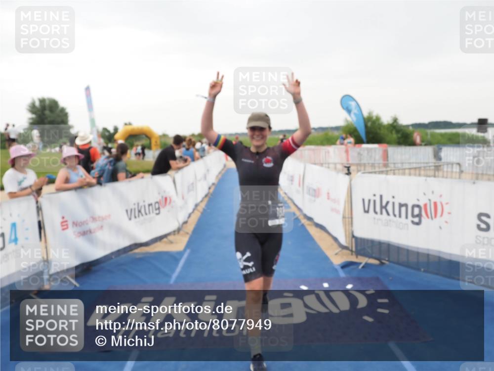 22.06.2025 - Viking Triathlon MichiJ http://msf.ph/oto/8077949 22.06.2025 16:02:58 Ziel 183, 403 meine-sportfotos.de