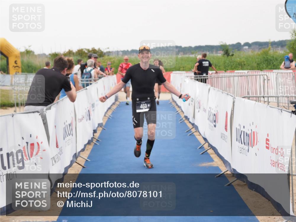 22.06.2025 - Viking Triathlon MichiJ http://msf.ph/oto/8078101 22.06.2025 16:03:02 Ziel 183, 403, 650 meine-sportfotos.de
