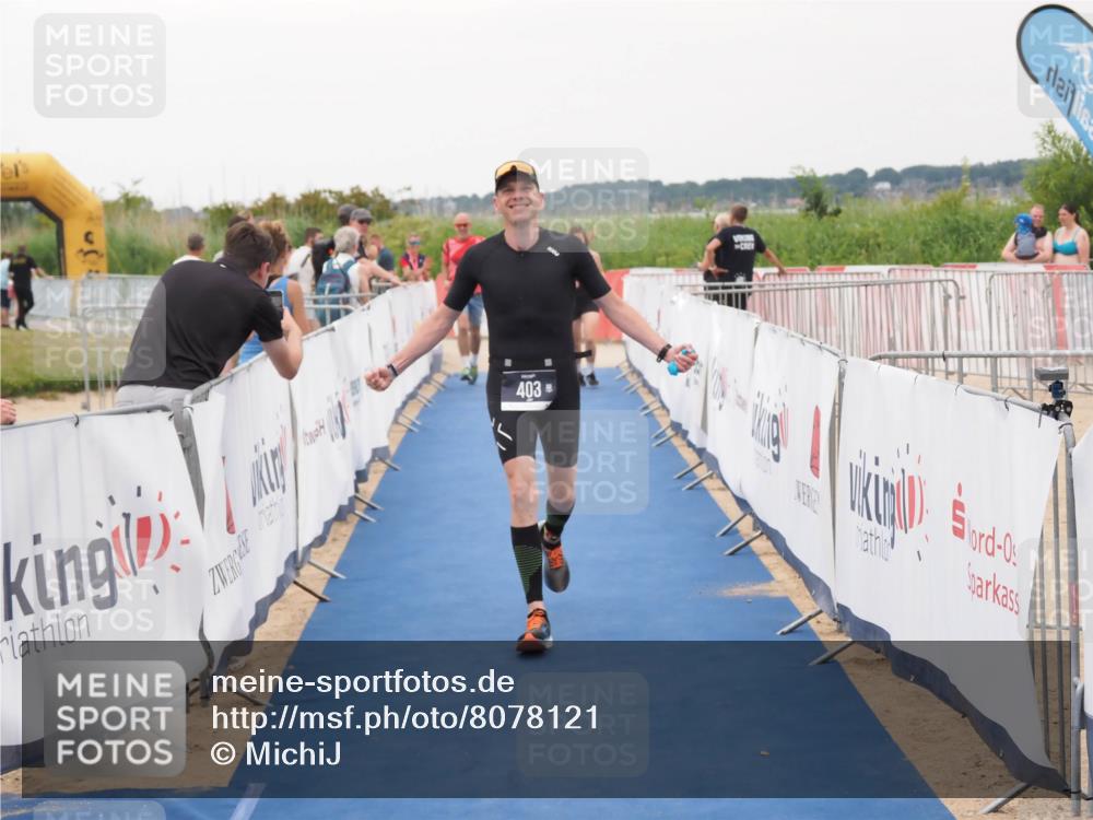 22.06.2025 - Viking Triathlon MichiJ http://msf.ph/oto/8078121 22.06.2025 16:03:02 Ziel 183, 403, 650 meine-sportfotos.de