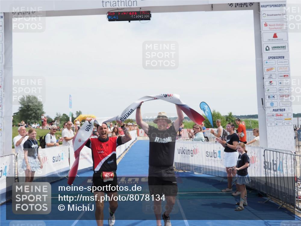 22.06.2025 - Viking Triathlon MichiJ http://msf.ph/oto/8078134 22.06.2025 14:09:48 Ziel 641 meine-sportfotos.de
