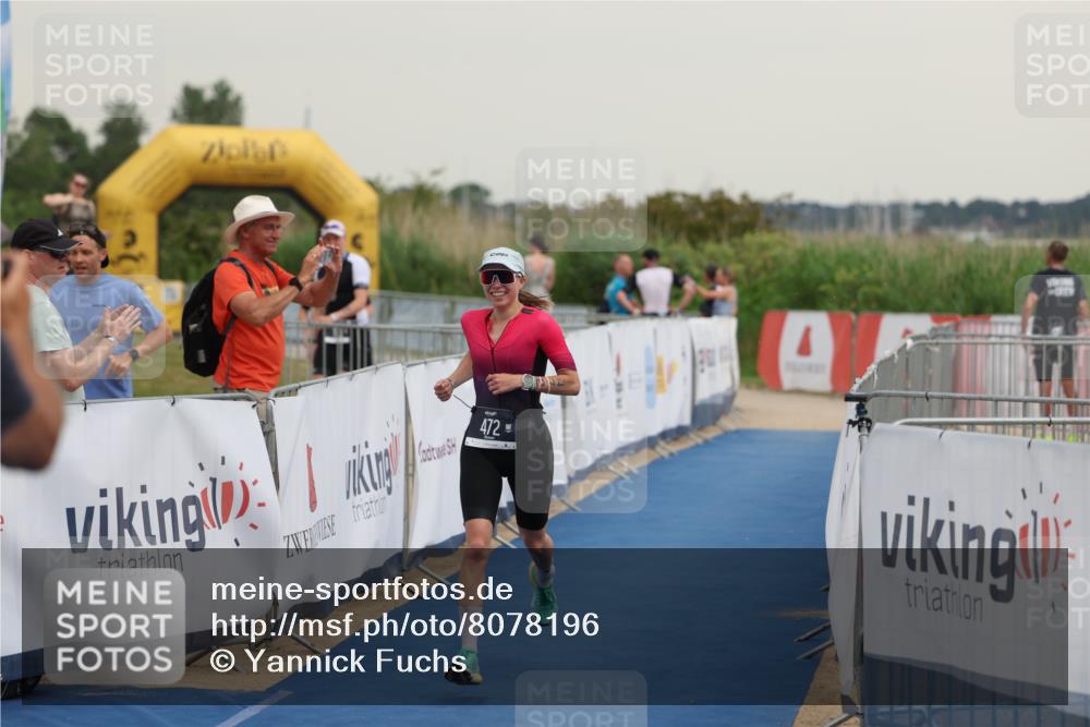 22.06.2025 - Viking Triathlon Yannick Fuchs http://msf.ph/oto/8078196 22.06.2025 16:35:32 Ziel 472 meine-sportfotos.de