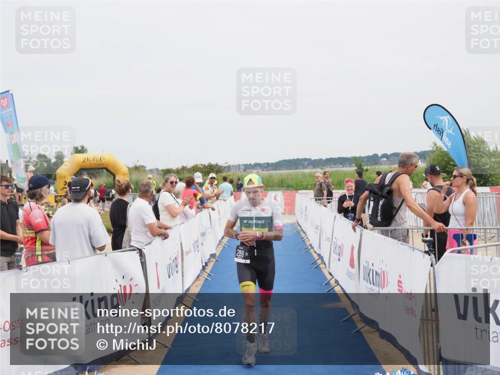 22.06.2025 - Viking Triathlon MichiJ http://msf.ph/oto/8078217 22.06.2025 14:37:07 Ziel 289 meine-sportfotos.de