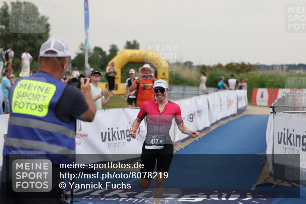 22.06.2025 - Viking Triathlon Yannick Fuchs http://msf.ph/oto/8078219 22.06.2025 16:35:33 Ziel 472 meine-sportfotos.de