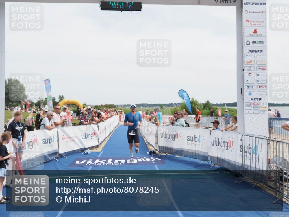 22.06.2025 - Viking Triathlon MichiJ http://msf.ph/oto/8078245 22.06.2025 14:12:29 Ziel 45 meine-sportfotos.de
