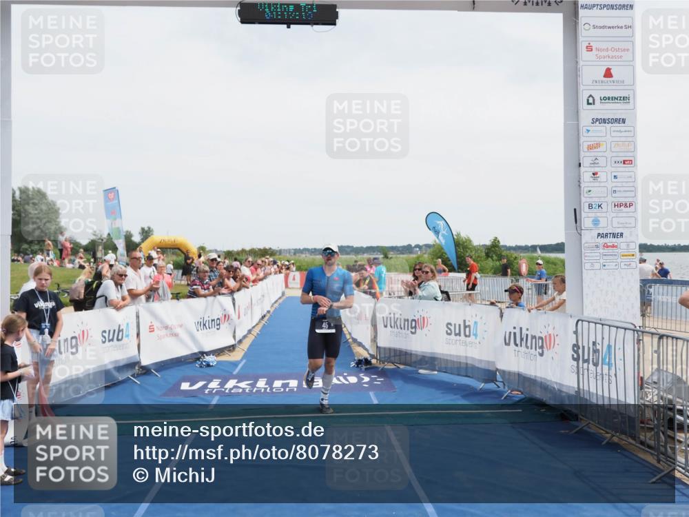 22.06.2025 - Viking Triathlon MichiJ http://msf.ph/oto/8078273 22.06.2025 14:12:29 Ziel 45 meine-sportfotos.de