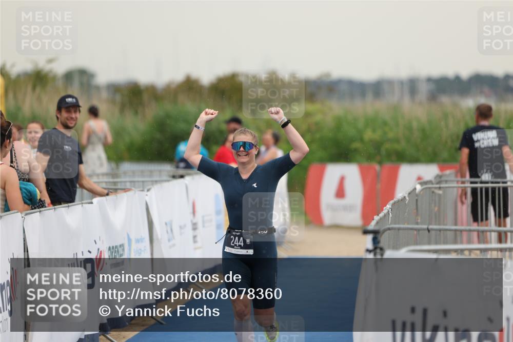 22.06.2025 - Viking Triathlon Yannick Fuchs http://msf.ph/oto/8078360 22.06.2025 16:36:21 Ziel 244 meine-sportfotos.de