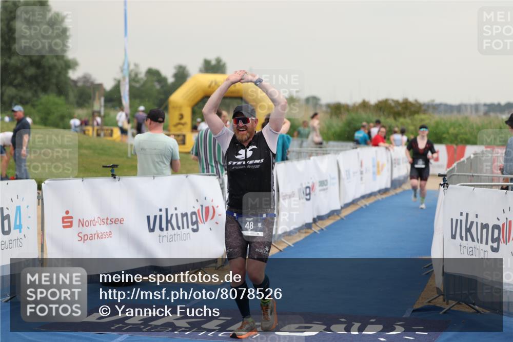22.06.2025 - Viking Triathlon Yannick Fuchs http://msf.ph/oto/8078526 22.06.2025 16:36:49 Ziel 48, 240 meine-sportfotos.de