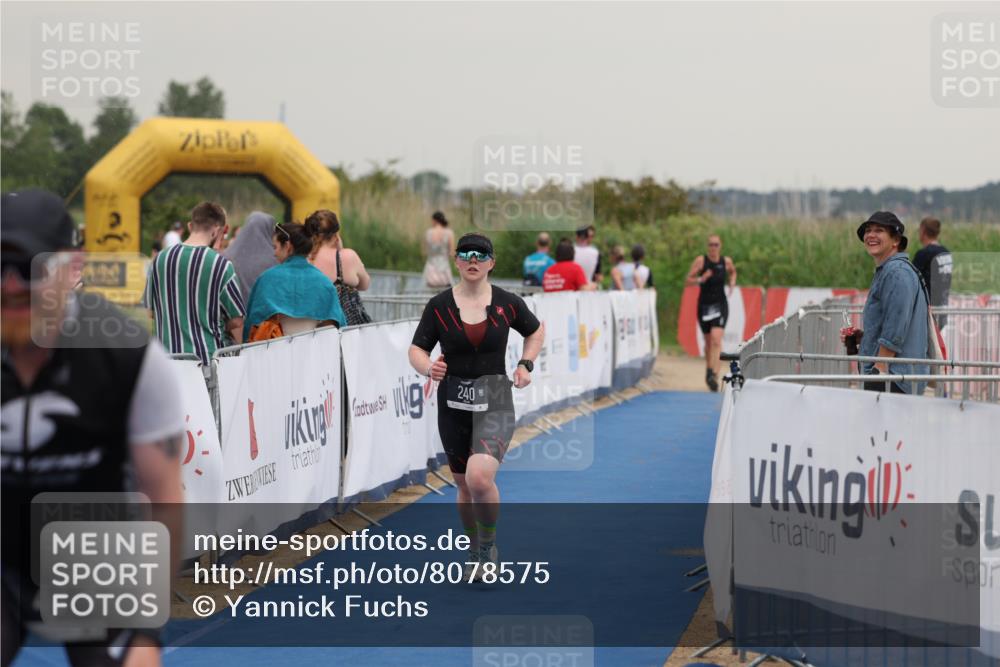 22.06.2025 - Viking Triathlon Yannick Fuchs http://msf.ph/oto/8078575 22.06.2025 16:36:52 Ziel 48, 240 meine-sportfotos.de