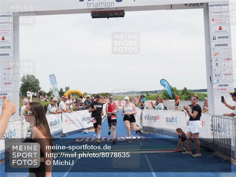 22.06.2025 - Viking Triathlon MichiJ http://msf.ph/oto/8078635 22.06.2025 14:13:28 Ziel  meine-sportfotos.de