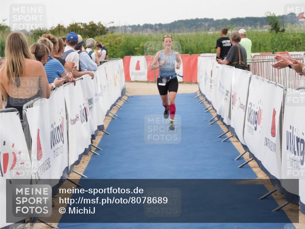 22.06.2025 - Viking Triathlon MichiJ http://msf.ph/oto/8078689 22.06.2025 15:56:00 Ziel 197 meine-sportfotos.de