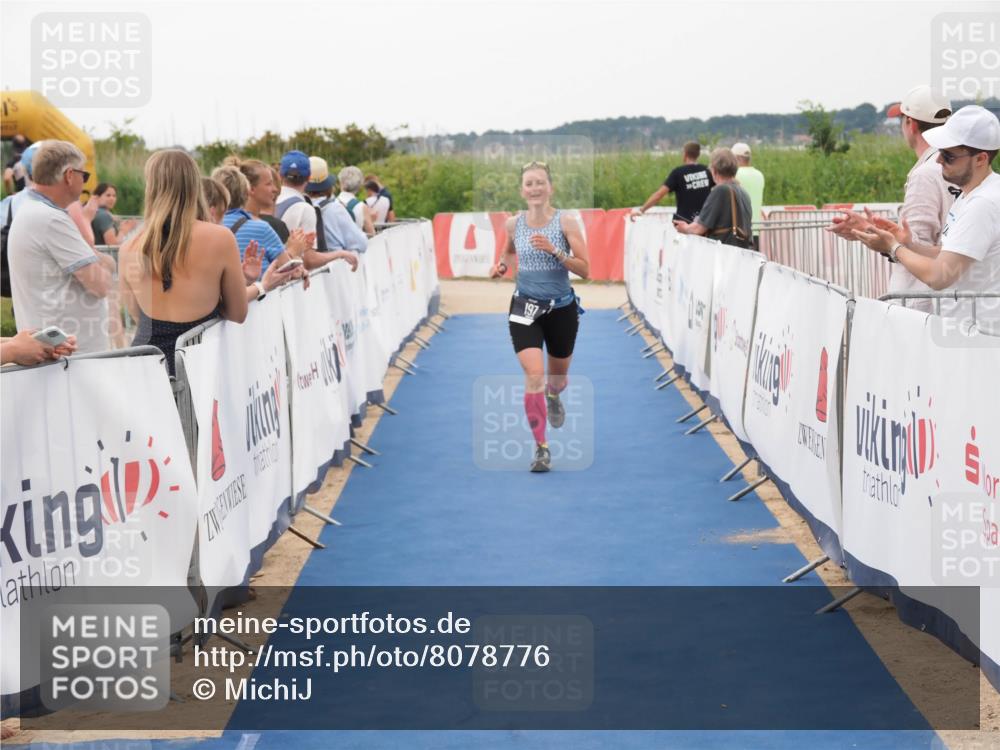 22.06.2025 - Viking Triathlon MichiJ http://msf.ph/oto/8078776 22.06.2025 15:56:01 Ziel 197 meine-sportfotos.de