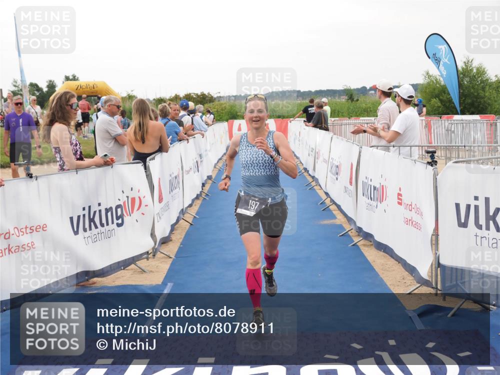 22.06.2025 - Viking Triathlon MichiJ http://msf.ph/oto/8078911 22.06.2025 15:56:03 Ziel 197 meine-sportfotos.de