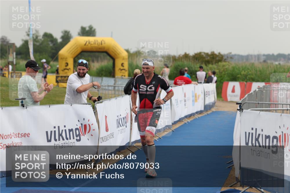 22.06.2025 - Viking Triathlon Yannick Fuchs http://msf.ph/oto/8079033 22.06.2025 16:39:25 Ziel 140, 156 meine-sportfotos.de