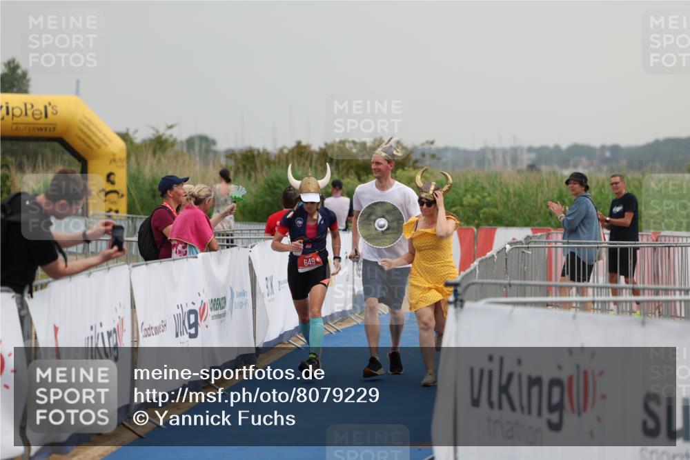 22.06.2025 - Viking Triathlon Yannick Fuchs http://msf.ph/oto/8079229 22.06.2025 16:40:54 Ziel 649 meine-sportfotos.de