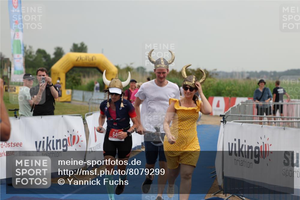 22.06.2025 - Viking Triathlon Yannick Fuchs http://msf.ph/oto/8079299 22.06.2025 16:40:57 Ziel 649 meine-sportfotos.de