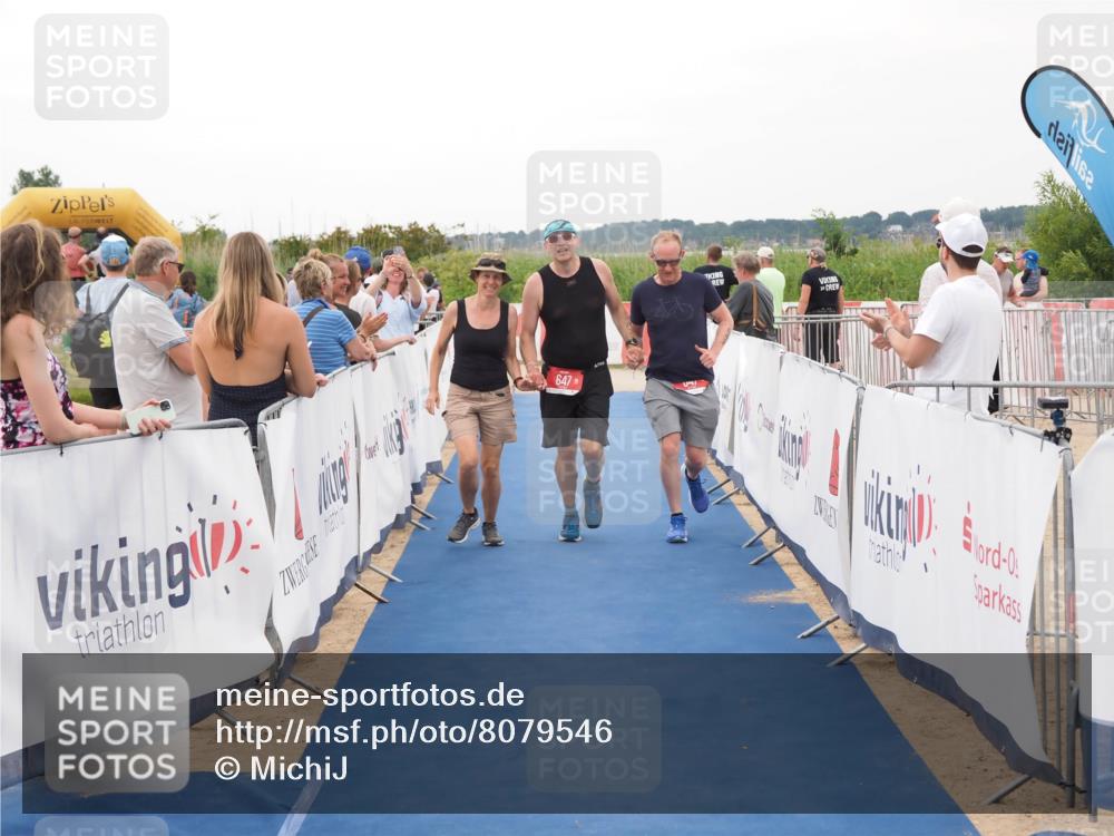 22.06.2025 - Viking Triathlon MichiJ http://msf.ph/oto/8079546 22.06.2025 15:56:31 Ziel 199, 647 meine-sportfotos.de