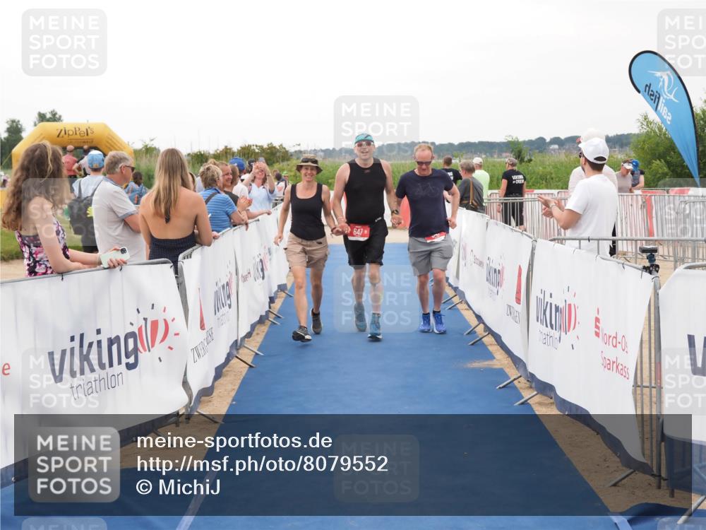 22.06.2025 - Viking Triathlon MichiJ http://msf.ph/oto/8079552 22.06.2025 15:56:31 Ziel 199, 647 meine-sportfotos.de