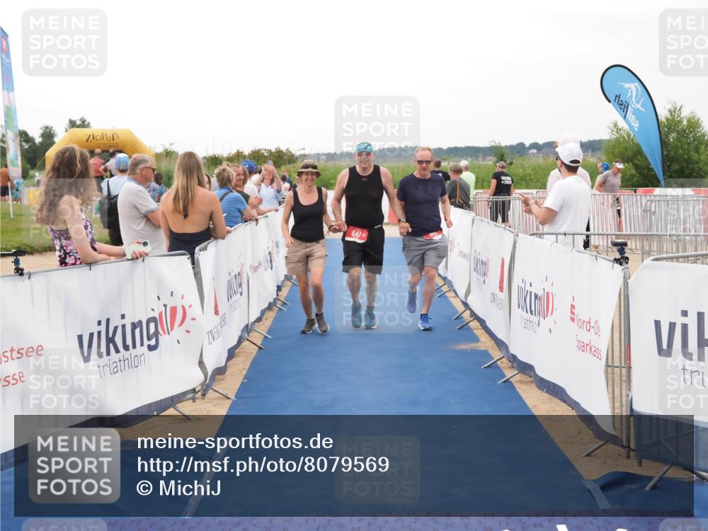 22.06.2025 - Viking Triathlon MichiJ http://msf.ph/oto/8079569 22.06.2025 15:56:31 Ziel 199, 647 meine-sportfotos.de