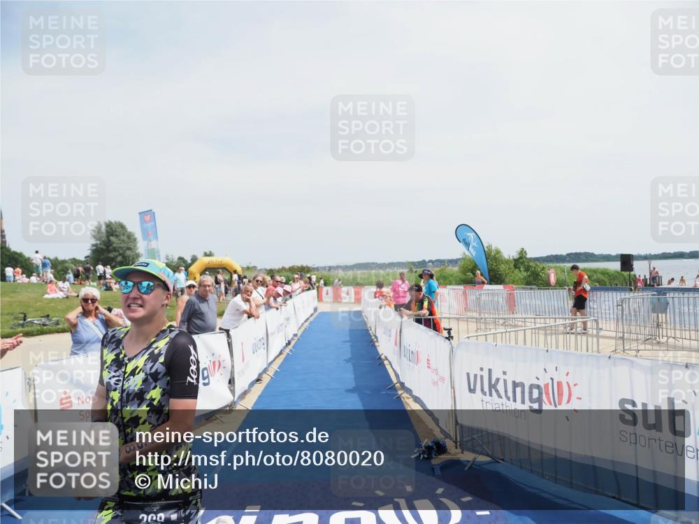 22.06.2025 - Viking Triathlon MichiJ http://msf.ph/oto/8080020 22.06.2025 14:19:51 Ziel 368 meine-sportfotos.de