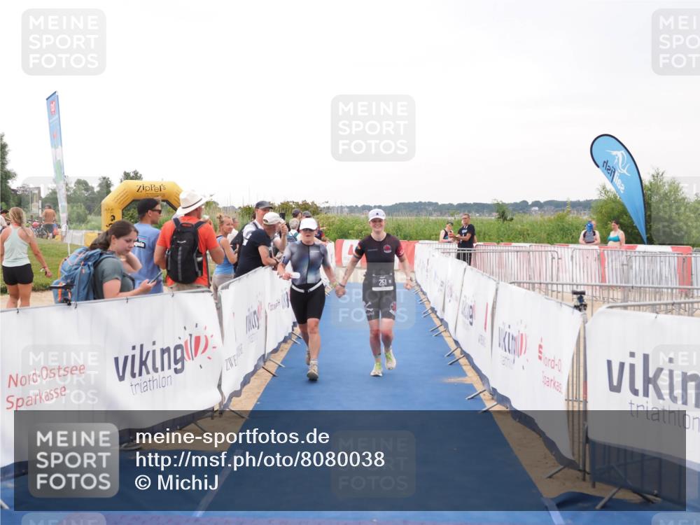 22.06.2025 - Viking Triathlon MichiJ http://msf.ph/oto/8080038 22.06.2025 16:05:36 Ziel 251, 454 meine-sportfotos.de