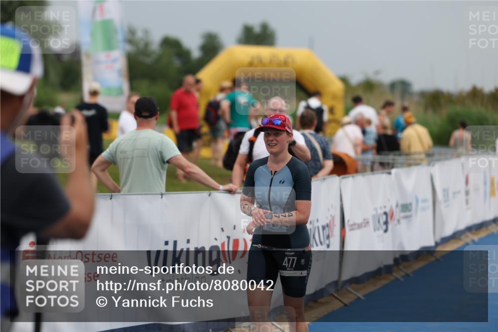 22.06.2025 - Viking Triathlon Yannick Fuchs http://msf.ph/oto/8080042 22.06.2025 16:50:01 Ziel 477, 499 meine-sportfotos.de