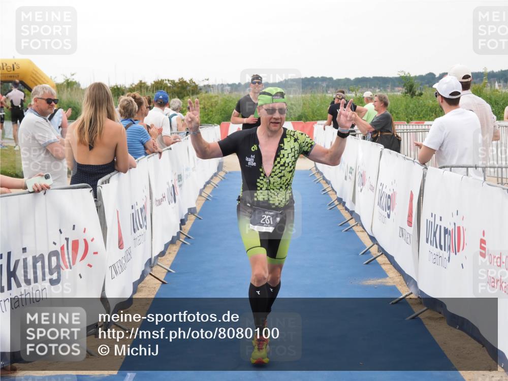 22.06.2025 - Viking Triathlon MichiJ http://msf.ph/oto/8080100 22.06.2025 15:56:41 Ziel 261, 306 meine-sportfotos.de