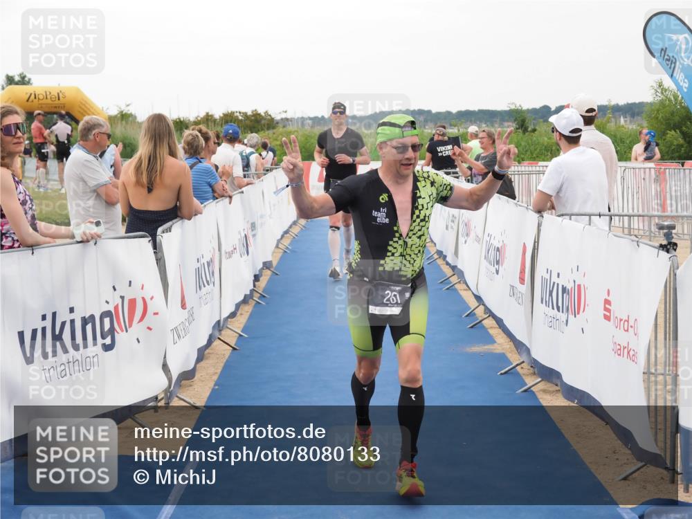 22.06.2025 - Viking Triathlon MichiJ http://msf.ph/oto/8080133 22.06.2025 15:56:41 Ziel 261, 306 meine-sportfotos.de