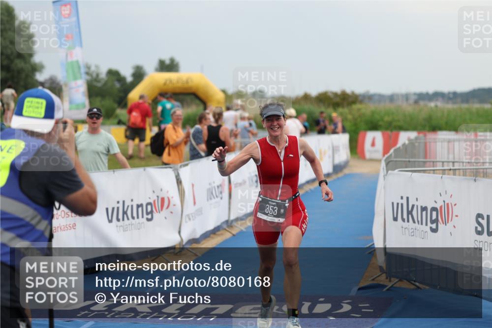 22.06.2025 - Viking Triathlon Yannick Fuchs http://msf.ph/oto/8080168 22.06.2025 16:50:58 Ziel 213, 353 meine-sportfotos.de