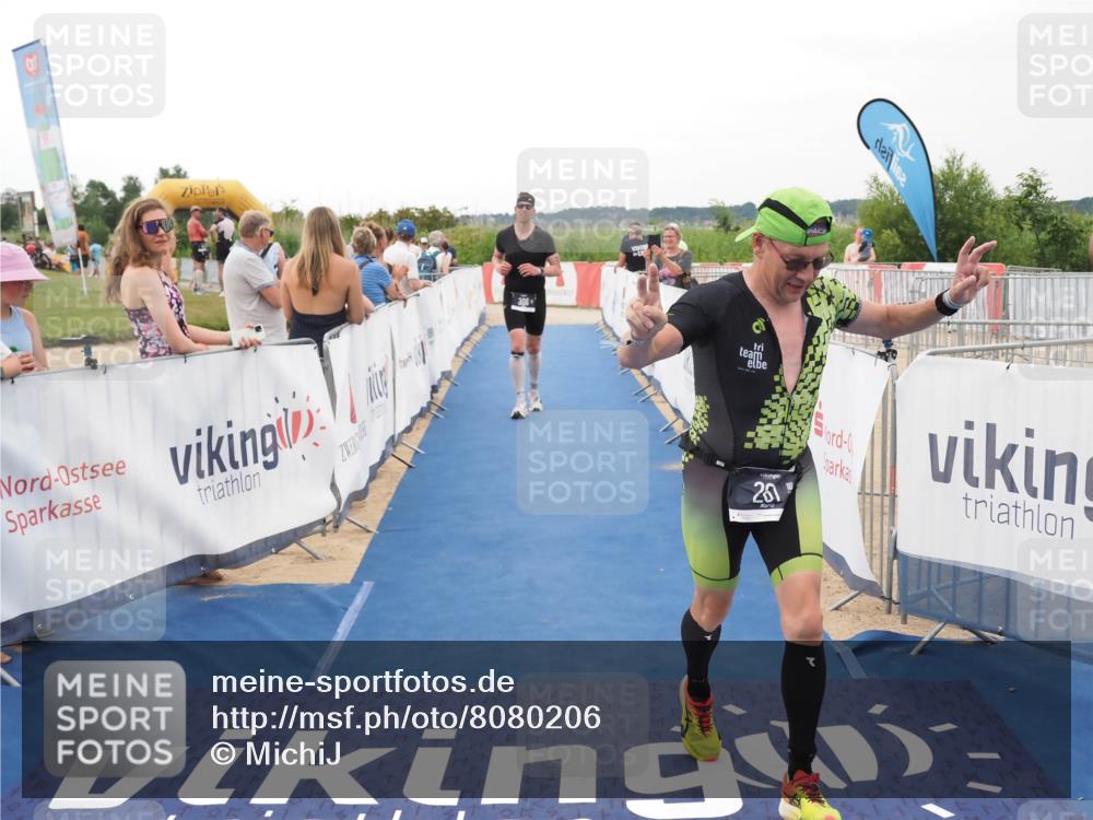 22.06.2025 - Viking Triathlon MichiJ http://msf.ph/oto/8080206 22.06.2025 15:56:42 Ziel 261, 306 meine-sportfotos.de