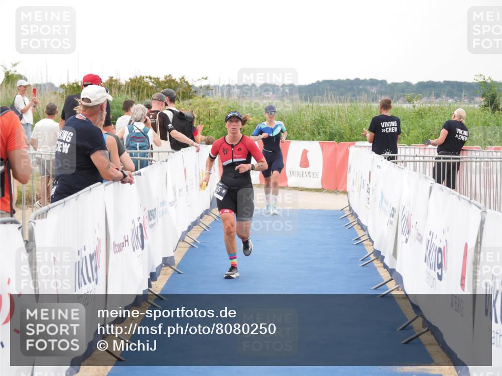 22.06.2025 - Viking Triathlon MichiJ http://msf.ph/oto/8080250 22.06.2025 16:05:56 Ziel 123, 155 meine-sportfotos.de