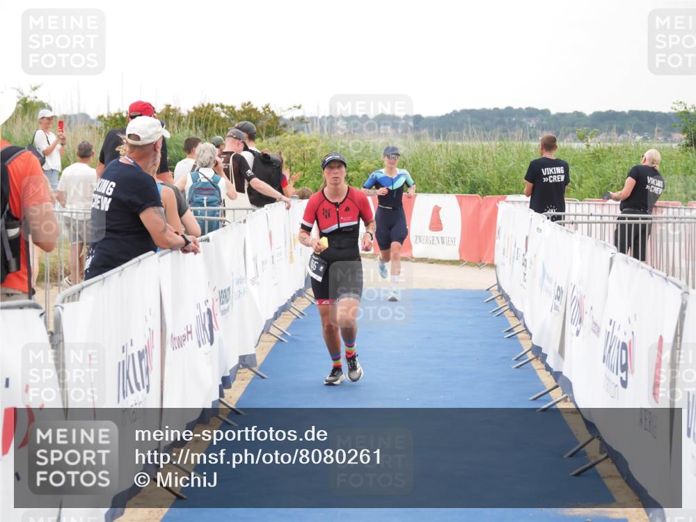 22.06.2025 - Viking Triathlon MichiJ http://msf.ph/oto/8080261 22.06.2025 16:05:56 Ziel 123, 155 meine-sportfotos.de