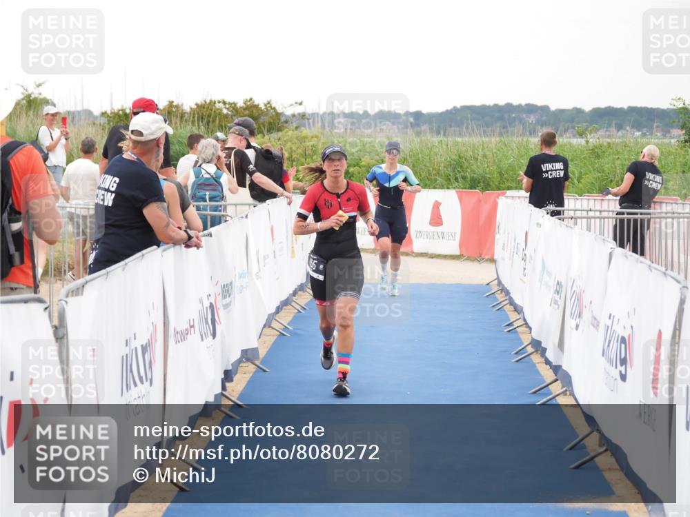 22.06.2025 - Viking Triathlon MichiJ http://msf.ph/oto/8080272 22.06.2025 16:05:56 Ziel 123, 155 meine-sportfotos.de