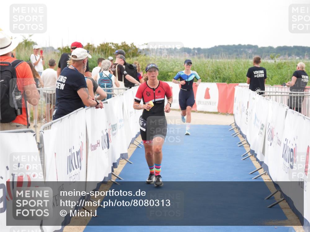 22.06.2025 - Viking Triathlon MichiJ http://msf.ph/oto/8080313 22.06.2025 16:05:57 Ziel 123, 155 meine-sportfotos.de