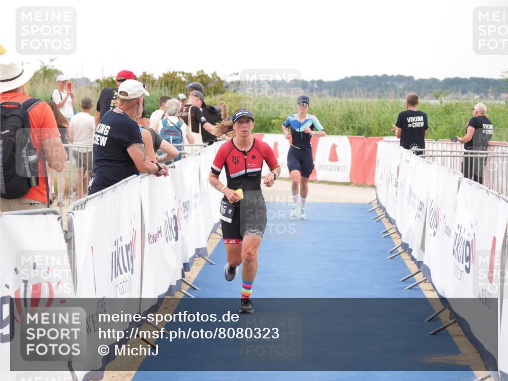 22.06.2025 - Viking Triathlon MichiJ http://msf.ph/oto/8080323 22.06.2025 16:05:57 Ziel 123, 155 meine-sportfotos.de