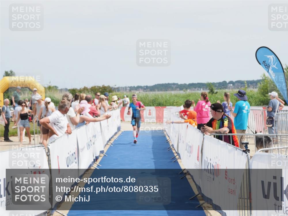 22.06.2025 - Viking Triathlon MichiJ http://msf.ph/oto/8080335 22.06.2025 14:20:31 Ziel 9 meine-sportfotos.de