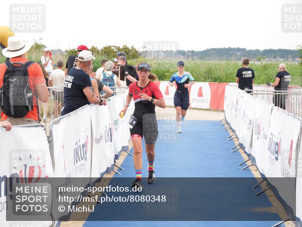 22.06.2025 - Viking Triathlon MichiJ http://msf.ph/oto/8080348 22.06.2025 16:05:57 Ziel 123, 155 meine-sportfotos.de