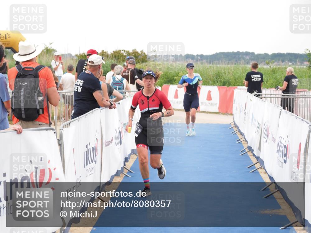 22.06.2025 - Viking Triathlon MichiJ http://msf.ph/oto/8080357 22.06.2025 16:05:57 Ziel 123, 155 meine-sportfotos.de