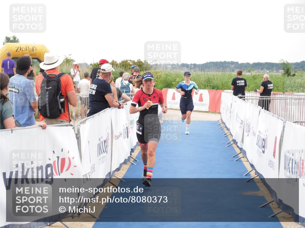 22.06.2025 - Viking Triathlon MichiJ http://msf.ph/oto/8080373 22.06.2025 16:05:57 Ziel 123, 155 meine-sportfotos.de