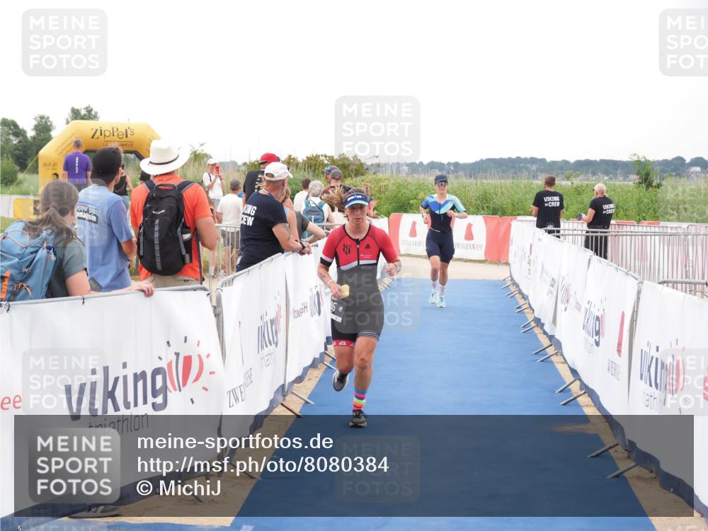 22.06.2025 - Viking Triathlon MichiJ http://msf.ph/oto/8080384 22.06.2025 16:05:58 Ziel 123, 155 meine-sportfotos.de