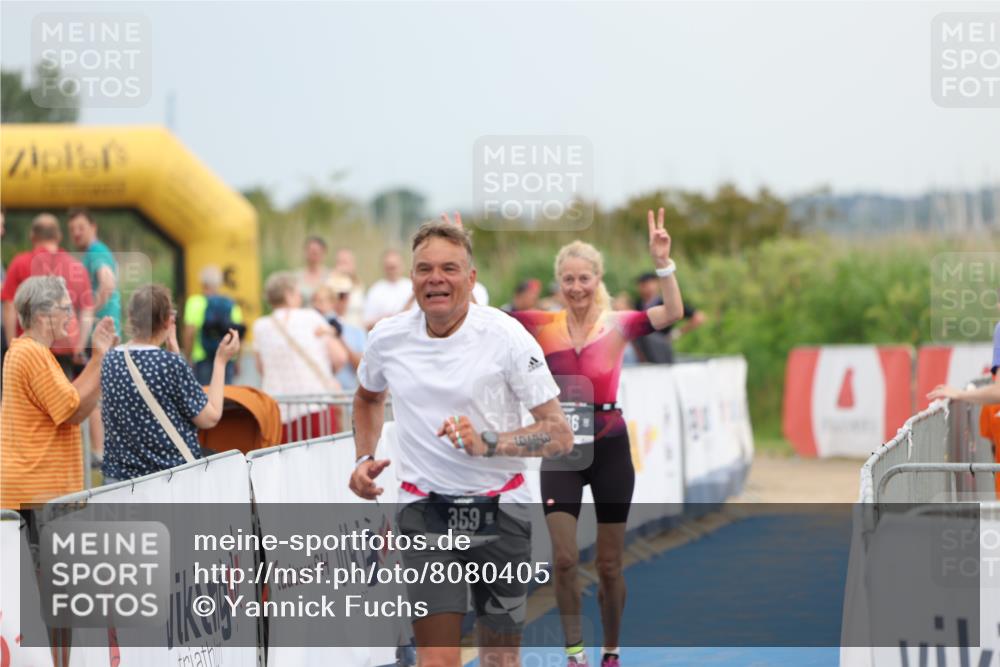 22.06.2025 - Viking Triathlon Yannick Fuchs http://msf.ph/oto/8080405 22.06.2025 16:53:36 Ziel 359, 436 meine-sportfotos.de