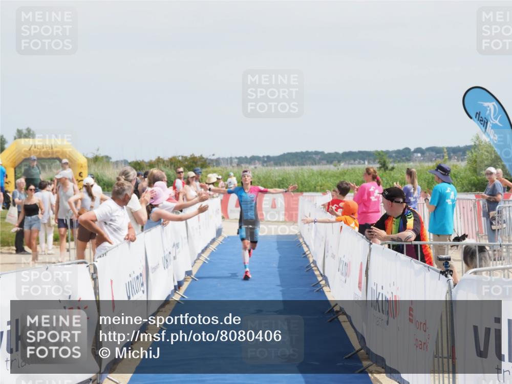 22.06.2025 - Viking Triathlon MichiJ http://msf.ph/oto/8080406 22.06.2025 14:20:32 Ziel 9 meine-sportfotos.de