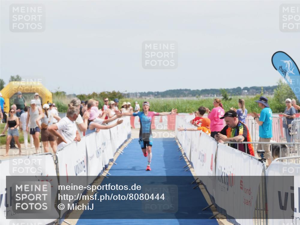 22.06.2025 - Viking Triathlon MichiJ http://msf.ph/oto/8080444 22.06.2025 14:20:32 Ziel 9 meine-sportfotos.de